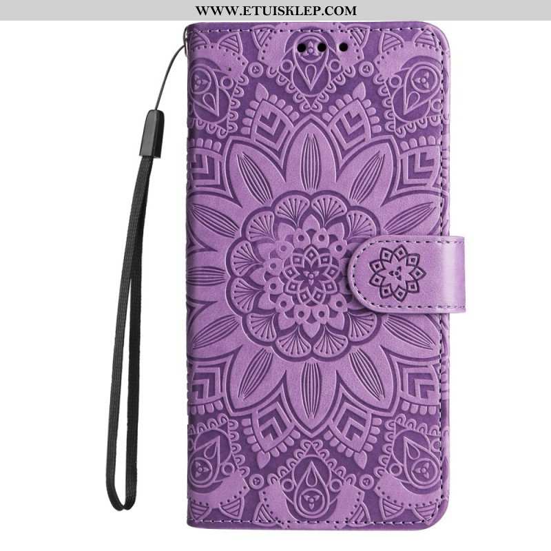 Obudowa Etui Na Telefon do Honor Magic 5 Lite Mandala Sun Ze Smyczą